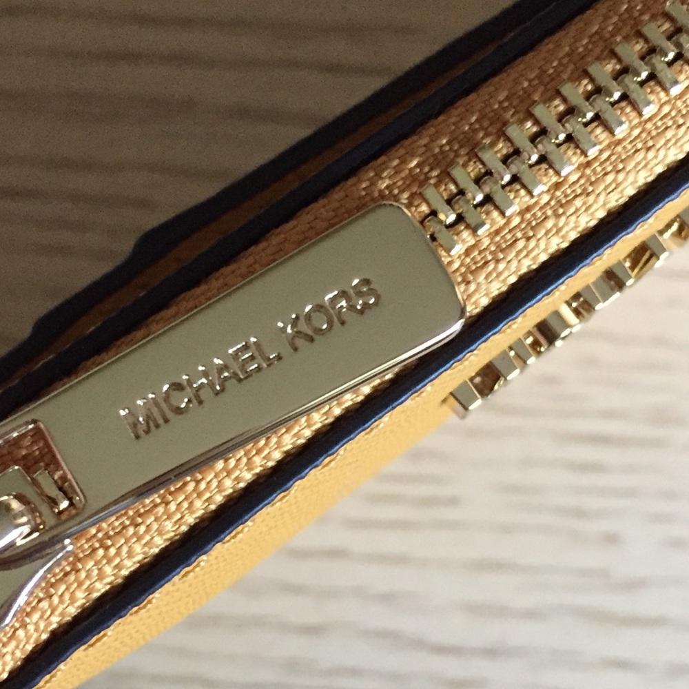Michael Kors Golden Rod Leather ID, Coinpouch - Picture 3 of 7